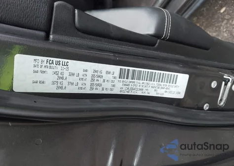 2015 Jeep Grand Cherokee Limited из США, поврежденный, VIN 1C4RJEBG4FC218400